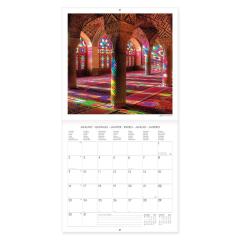 Calendar de perete 2023 - Live Colorfully, 30x29 cm