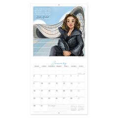 Calendar de perete 2023 - Inspiring Women, 30x29 cm