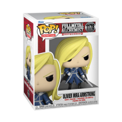 Figurina - Pop! Animation - Fullmetal Alchemist Brotherhood: Oliver Milla Armstrong with Sword