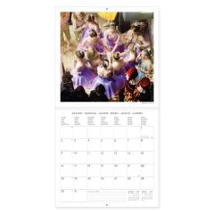 Calendar de perete 2023 - Ballet, 30x29 cm