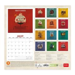 Calendar de perete 2023 - Archiwriters, 30x29 cm