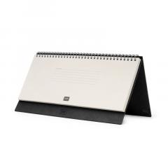 Agenda 2023 - 12-Month Desk Planner - Black