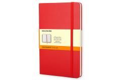 Carnet - Moleskine Classic - Hard Cover, Pocket, Ruled - Scarlet Red