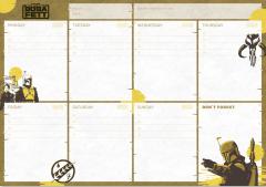 Planner saptamanal - The Book Of Boba Fett