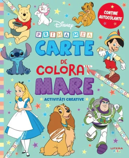 Prima mea carte de colorat mare