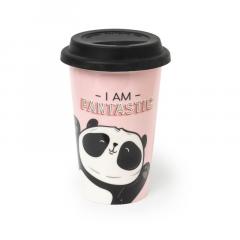 Pahar de voiaj - Fantastic Panda