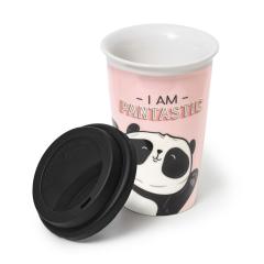 Pahar de voiaj - Fantastic Panda