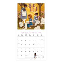Calendar de perete 2023 - Book Lover's, 30x29 cm
