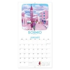 Calendar de perete 2023 - Italy, 30x29 cm