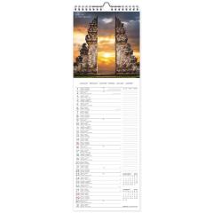 Calendar de perete 2023 - Peace of Mind, 16x49 cm