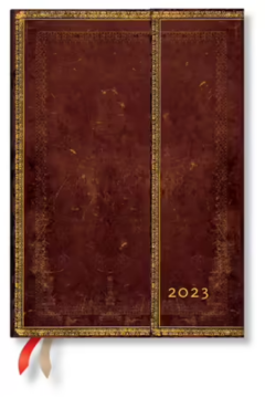 Agenda 2023 - 12-Month - Midi, Horizontal, Week-at-a-Time, Wrap - Sierra