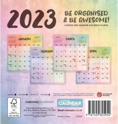 Calendar de birou 2023 - Be Organised & Be Awesome