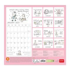 Calendar de perete 2023 - Life is Better with Cats, 30x29 cm