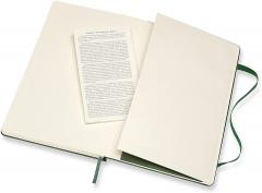 Carnet - Moleskine Classic - Hard Cover, Large, Squared - Myrtle Green