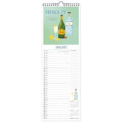 Calendar de perete 2023 - Cheers, 16x49 cm