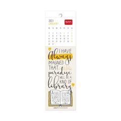 Calendar 2023 - Bookmark - Book Lover's