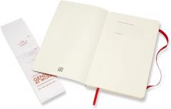 Carnet - Moleskine Classic - Soft Cover, Large, Squared - Scarlet Red