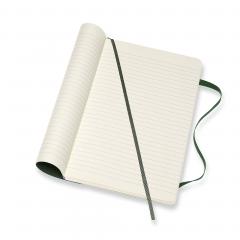 Carnet - Moleskine Classic - Soft Cover, Large, Ruled - Myrtle Green
