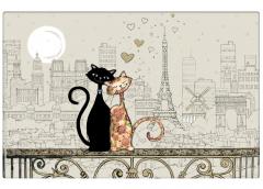 Suport pentru farfurie - Paris Amoureux