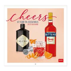Calendar de perete 2023 - Cheers, 30x29 cm