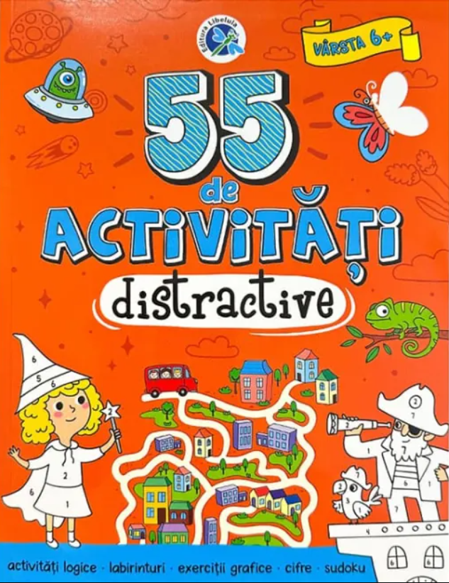 55 de activitati distractive 6+