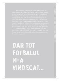 Vreau sa devin fotbalist