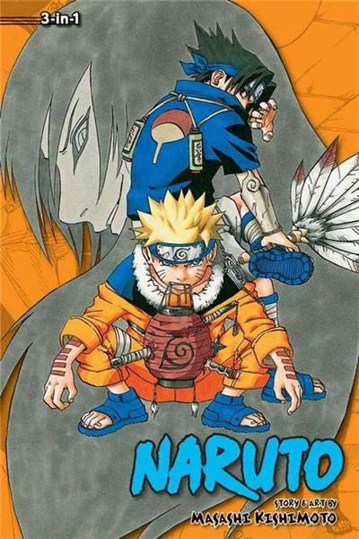 Naruto (3-in-1 Edition) Vol. 3 - The Last Chance