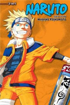 Naruto (3-in-1 Edition) Vol. 4 - A Splendid Ninja