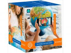 Glob geografic in relief /Duo/ cu interactivitate VR - 25 cm