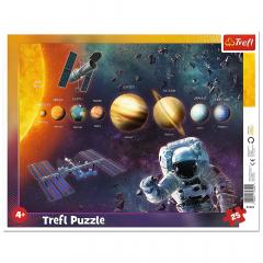 Puzzle Educational - Plansa Sistemului Solar