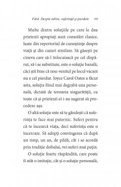 Fara. Despre iubire, suferinta si pierdere