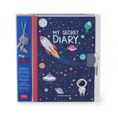 Jurnal cu lacat si cheie - My Secret Diary - Space