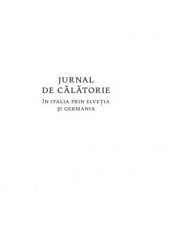 Jurnal de calatorie. Scrisori