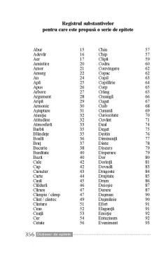 Dictionar de epitete