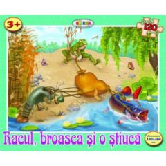 Puzzle - Racul, broasca si o stiuca