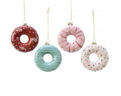 Ornament brad - Donut Glass Matt Color, mai multe culori