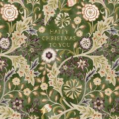 Felicitare - Morris & Co - Christmas Thistle