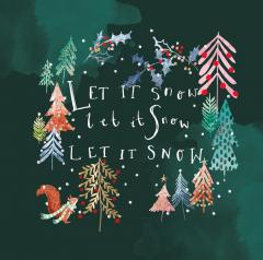 Felicitare - Curious Inksmith - Christmas - Let It Snow