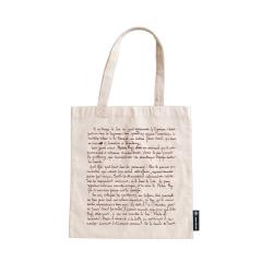 Tote bag - Embellished Manuscripts - Verne, Around the World
