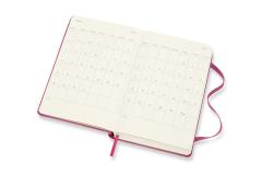 Agenda 2022 - 12-Month Daily Planner - Pocket, Hard Cover - Pink Bouganvilla