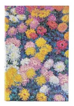 Jurnal - Midi, Lined - Monet’s Chrysanthemums