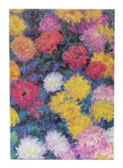 Jurnal - Midi, Lined - Monet’s Chrysanthemums