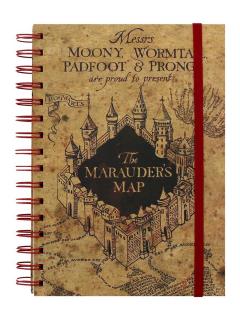 Carnet - Harry Potter Marauder's Map