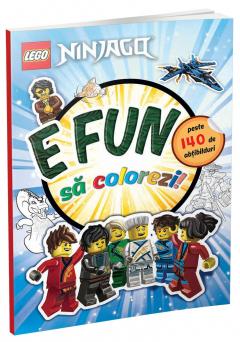 E fun sa colorezi! – Ninjago 