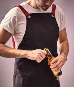 Sort de bucatarie cu desfacator de sticle - King of the Grill - BBQ Utility Apron & Bottle Opener