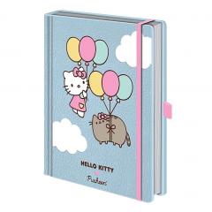 Carnet - Hello Kitty X Pusheen