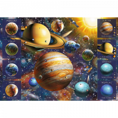 Puzzle 1040 piese - Spiral - Solar System