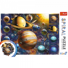 Puzzle 1040 piese - Spiral - Solar System