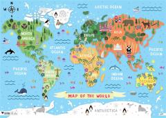 Hartie de impachetat - Around the World 