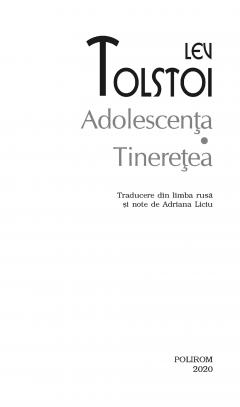 Adolescenta. Tineretea 